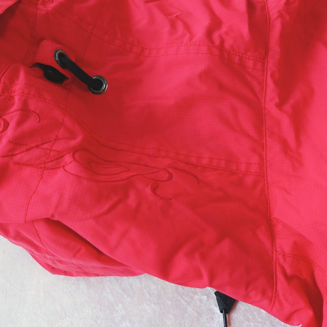 Gush スノーボード用ジャケット 赤緑