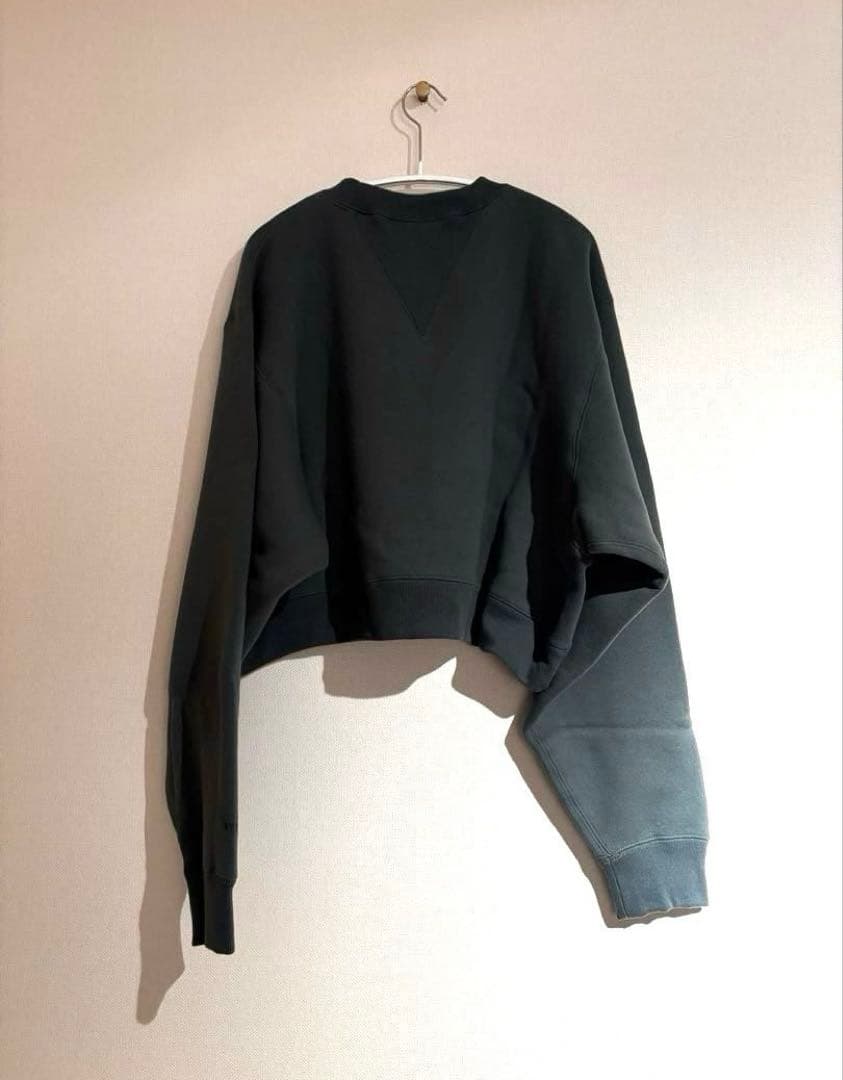 【新品】HYKE ハイク CROPPED SWEAT SHIRT