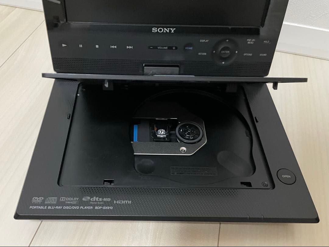 SONY BDP-SX910 ポータブルブルーレイプレーヤー DVDプレイヤー