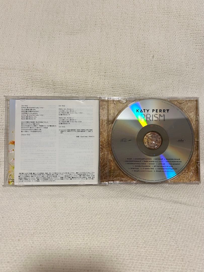 Katy Perry Prism サイン入り CD