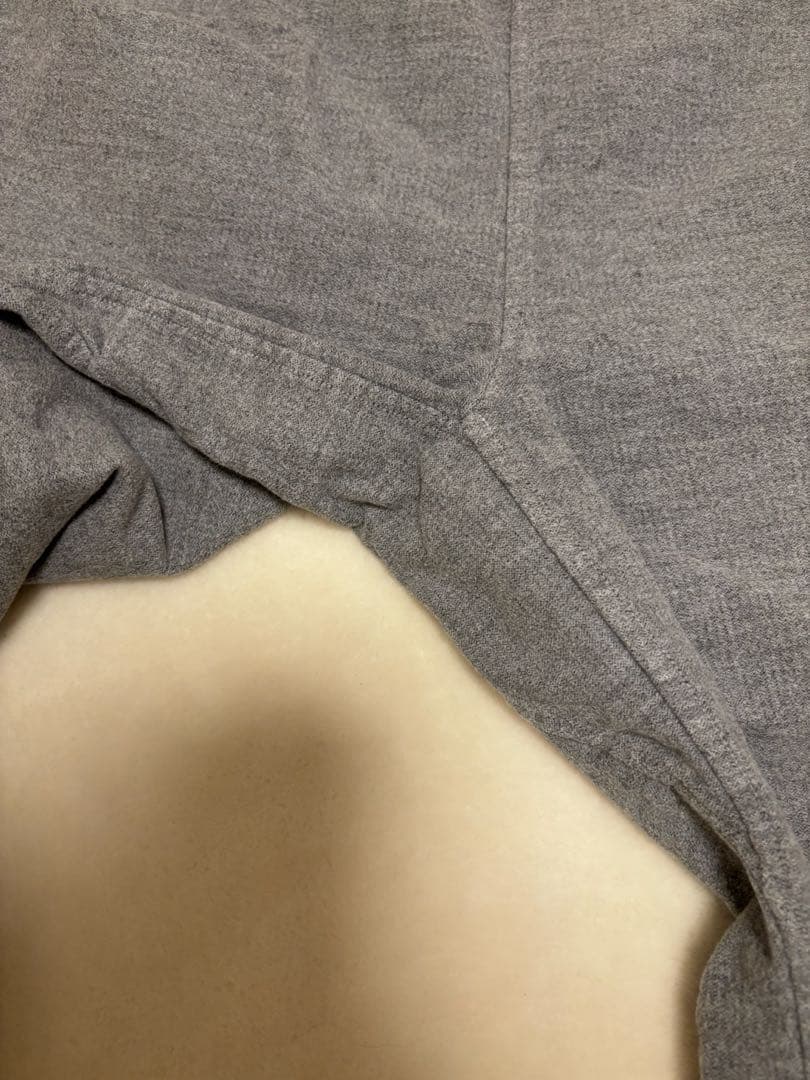 えみおわす ウールコットン タックパンツ