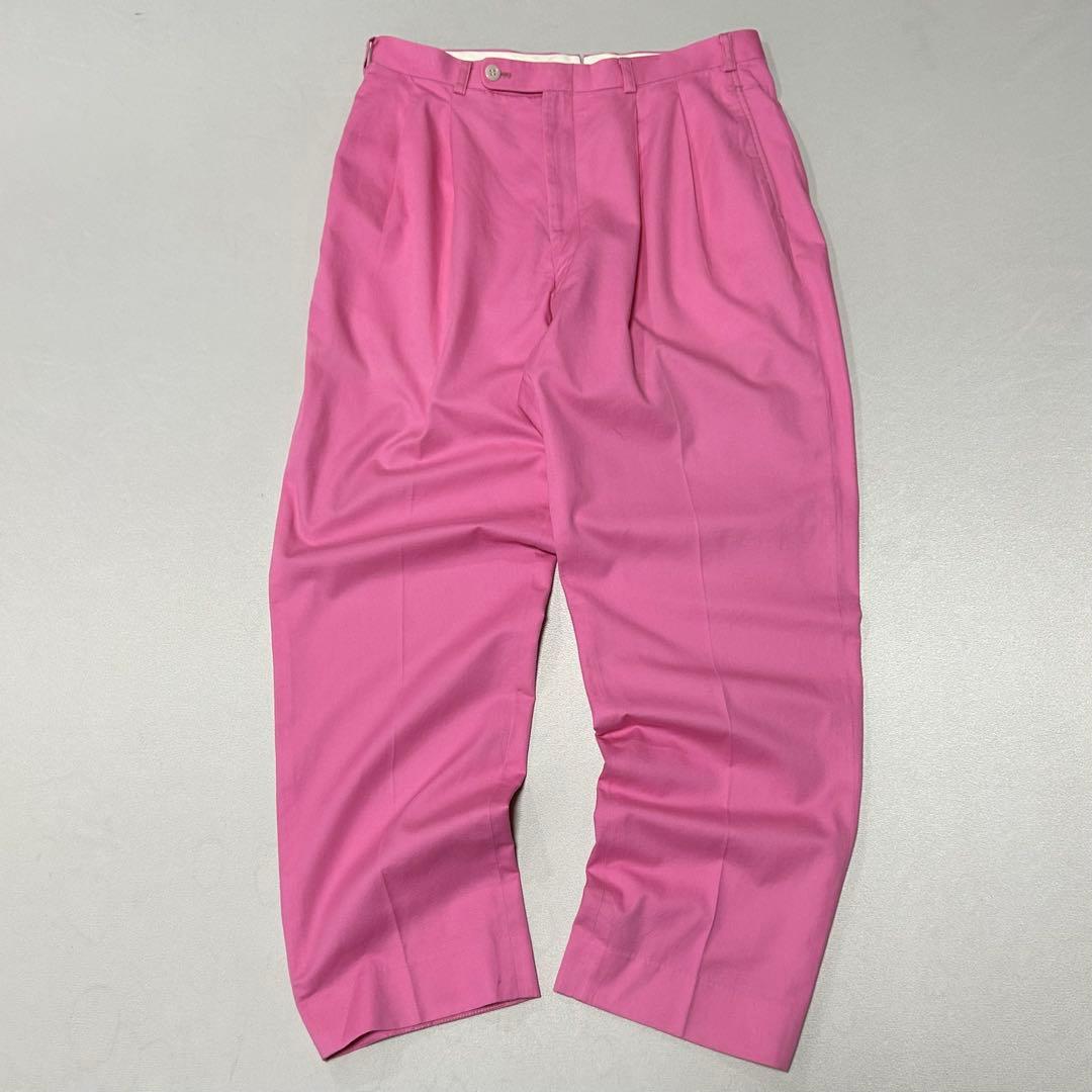 希少モデル 00s Evisu 2タック センタープレス スラックス カモメ