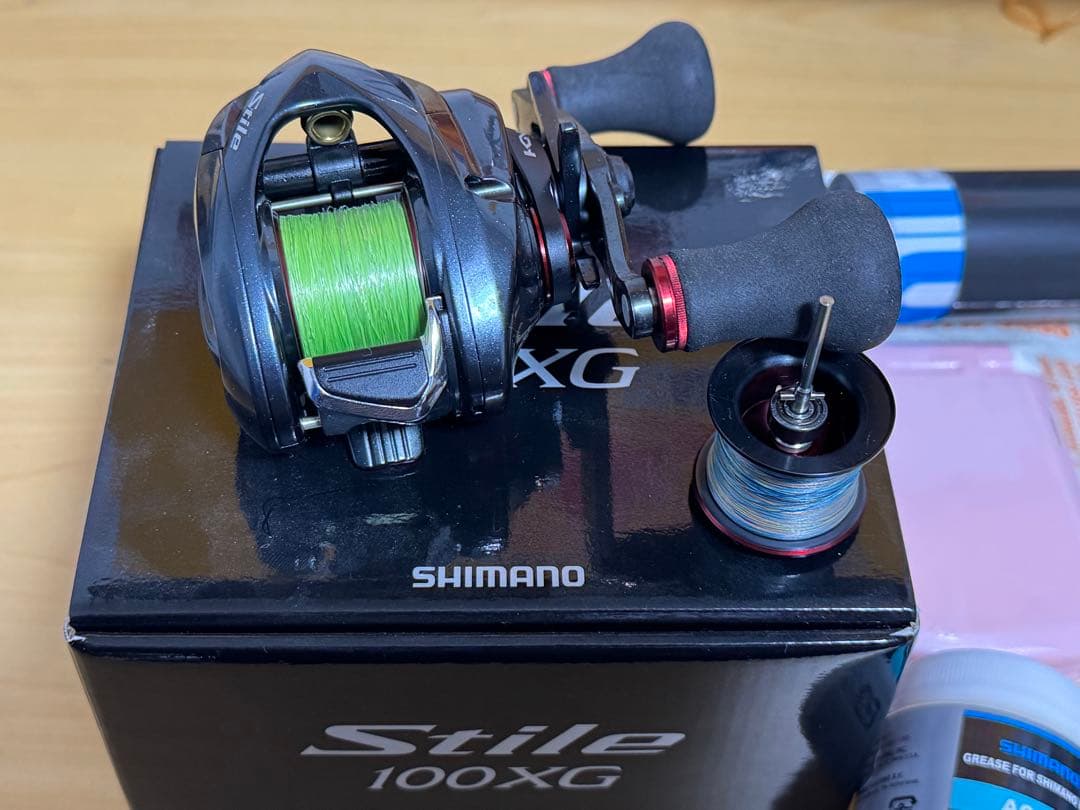 お得‼︎初心者必見‼︎16スティーレ100XG(右)替スプール、その他セット‼︎