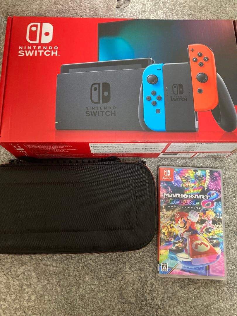 Nintendo Switch本体 付属品完備 マリオカート8