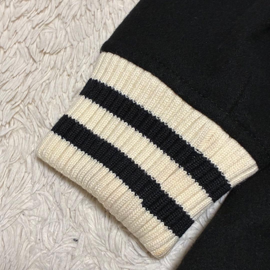 クレージュ21 スタジャン ウール100% フードジャケット　ロングコート