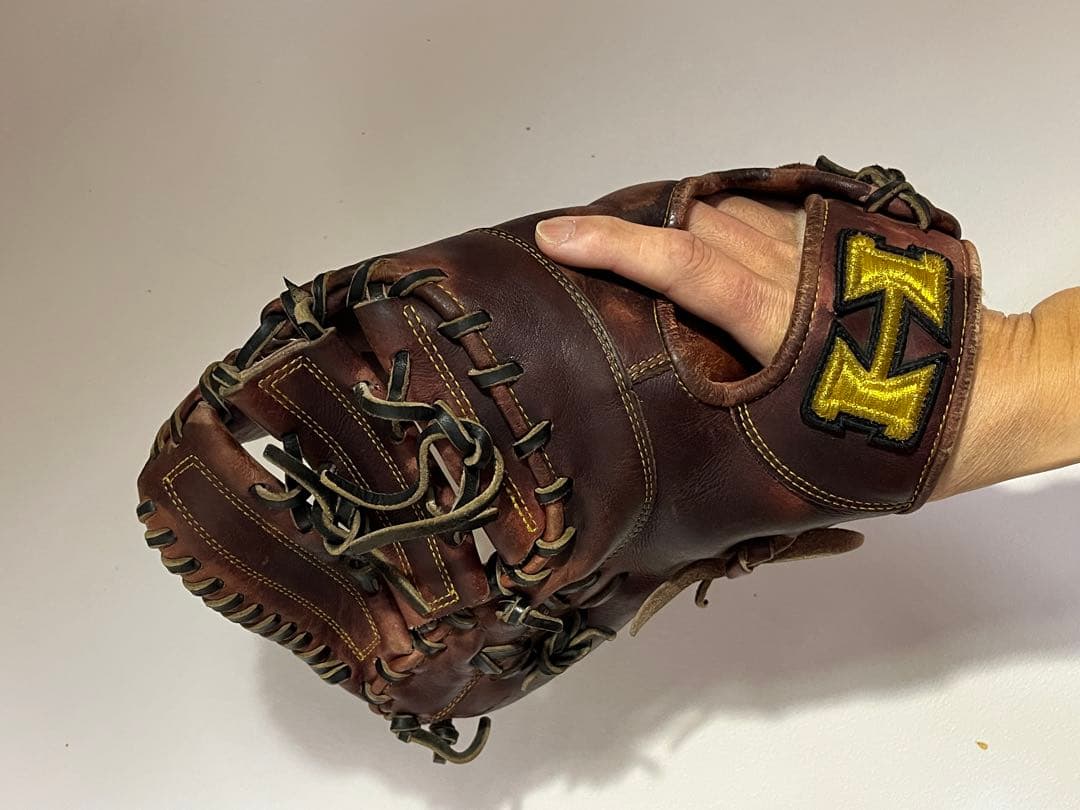 島本亮一【ハイゴールド】硬式 野球 ファーストミット 左用 グローブ
