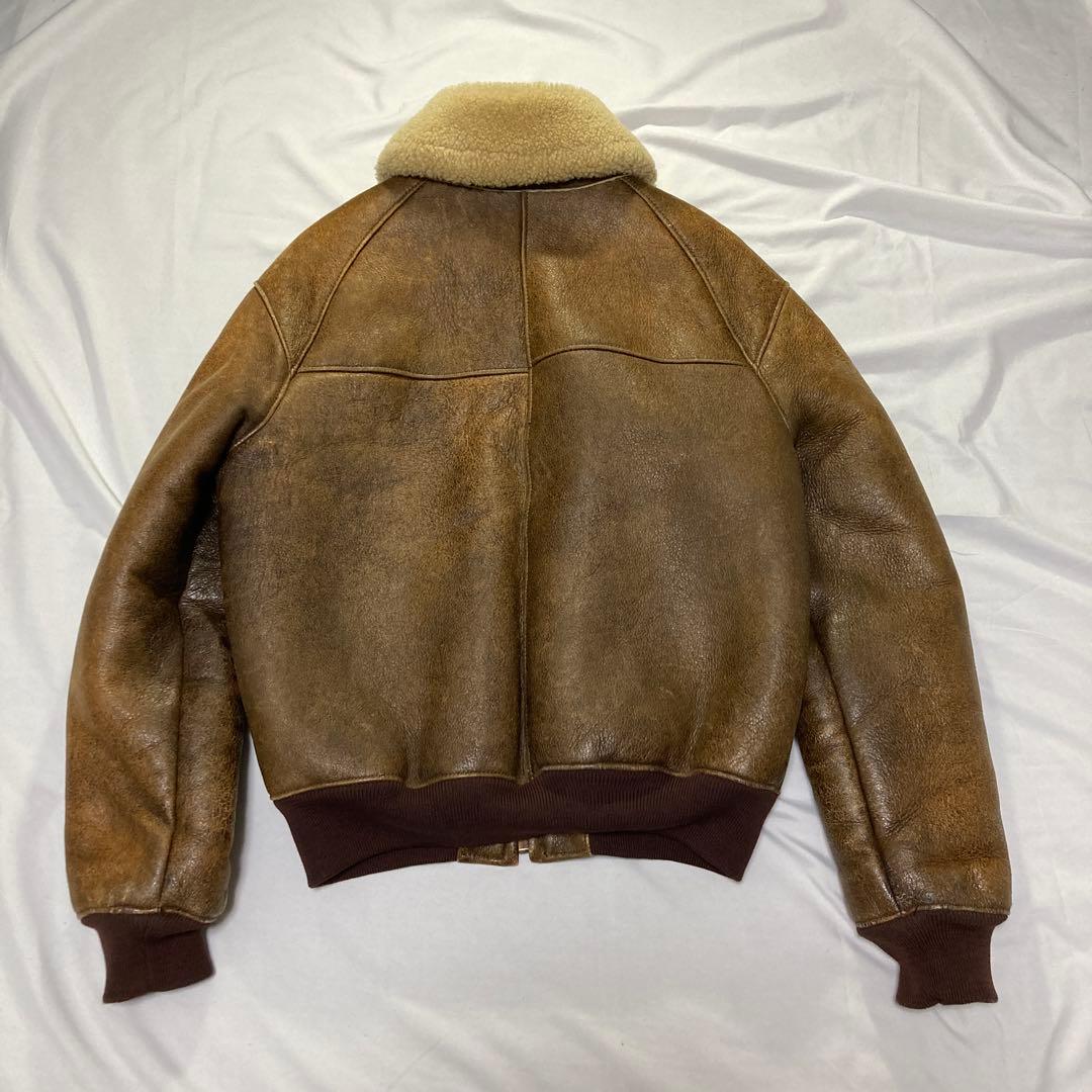 【美品/激レア】USA製80's ヴィンテージ ゴールデンベア ムートンB-6