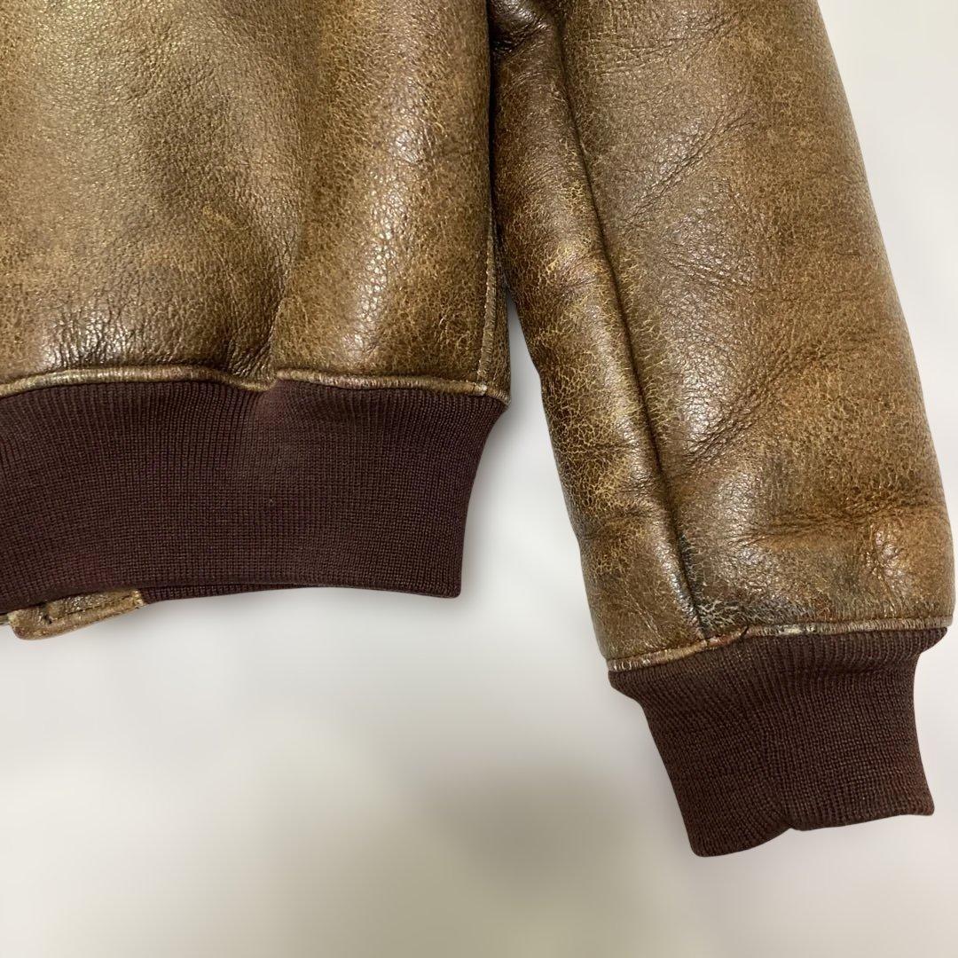 【美品/激レア】USA製80's ヴィンテージ ゴールデンベア ムートンB-6