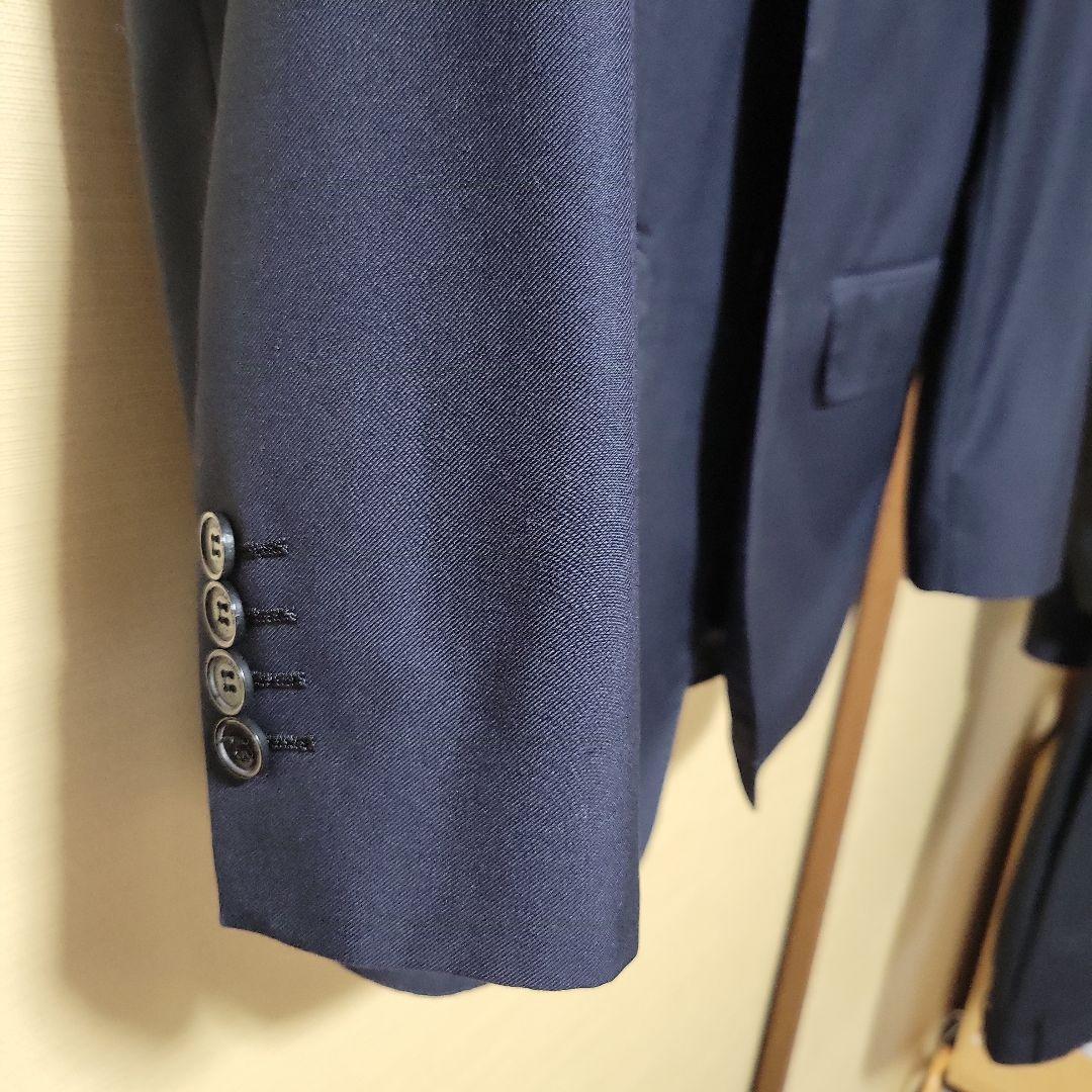 アルマーニ ネイビー シングル スーツ