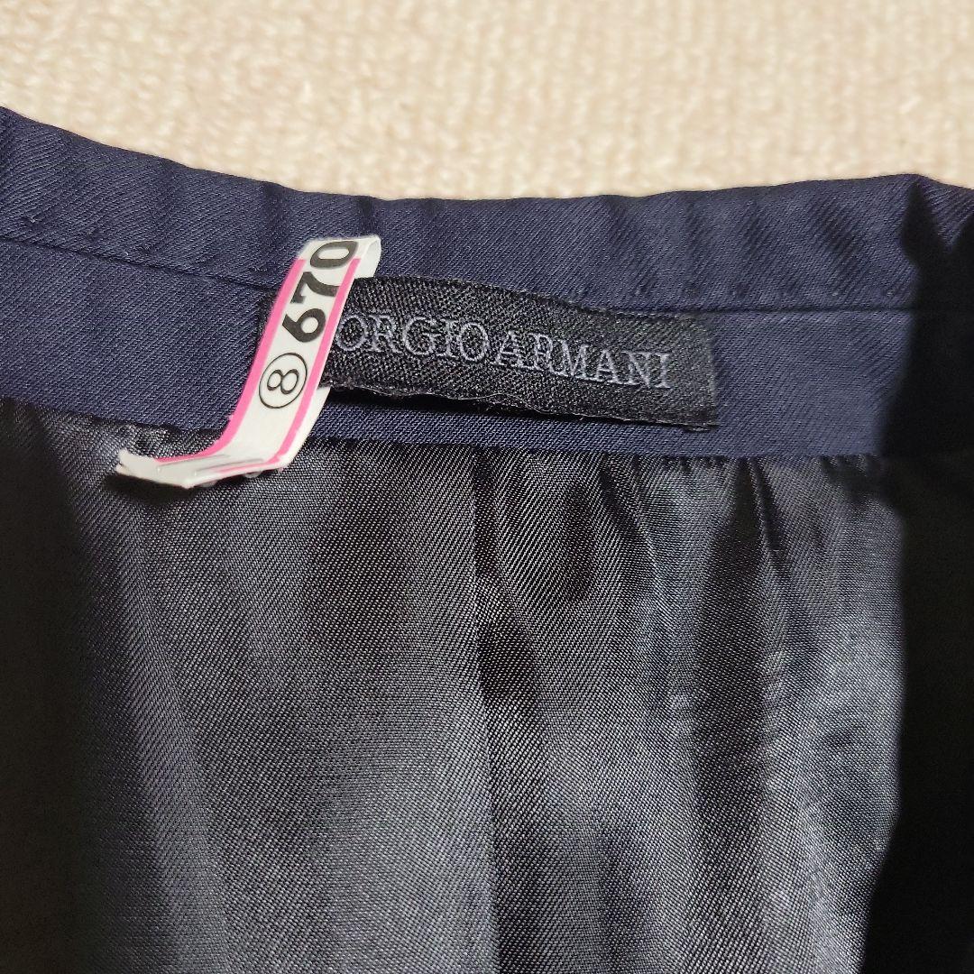 アルマーニ ネイビー シングル スーツ