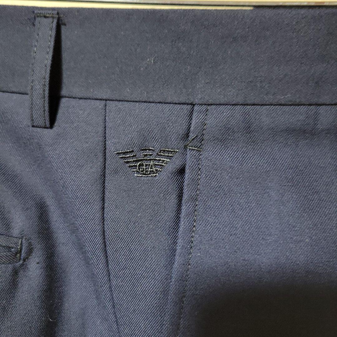 アルマーニ ネイビー シングル スーツ