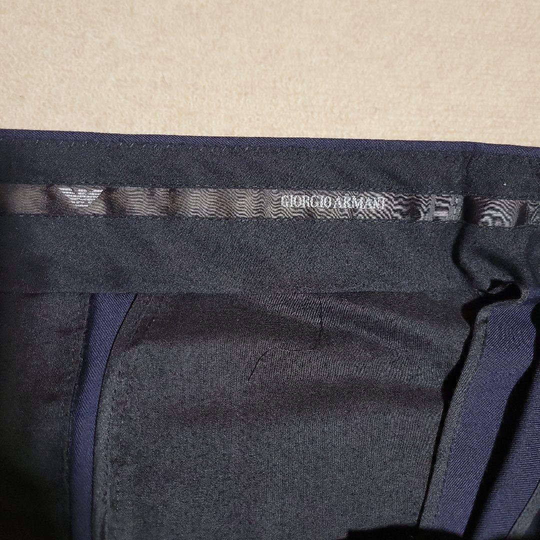 アルマーニ ネイビー シングル スーツ