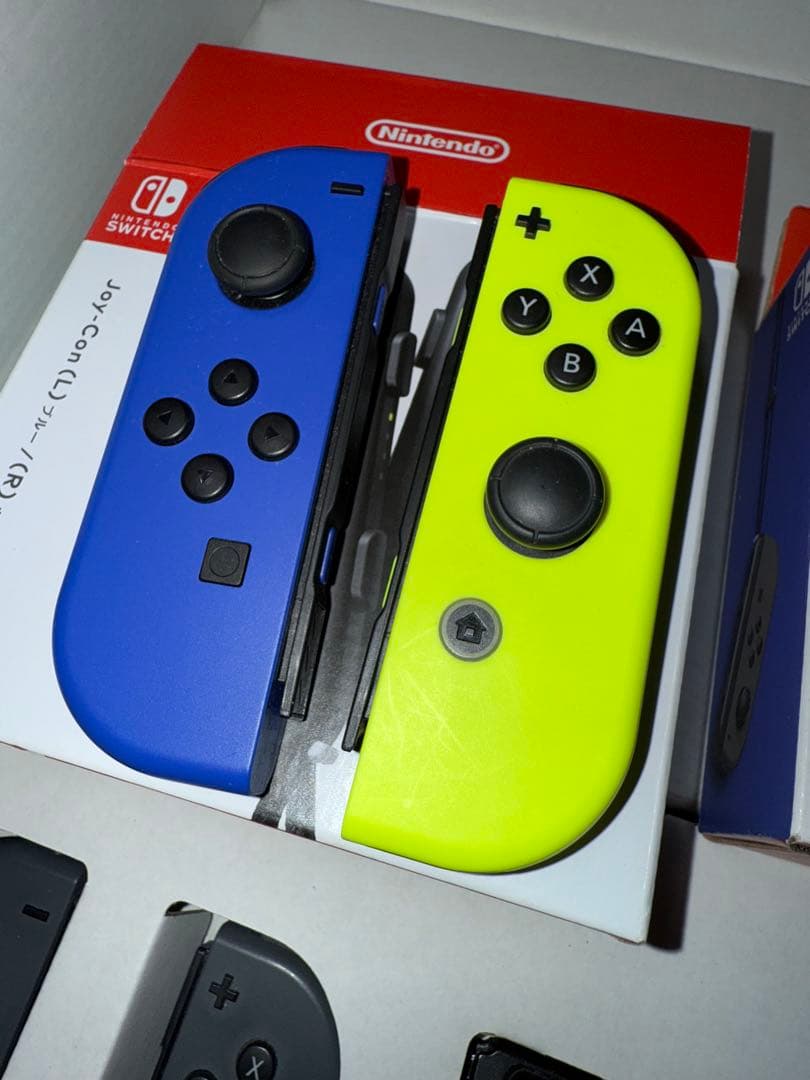 Nintendo Switch 本体 純正付属品各種　ジョイコン計5個