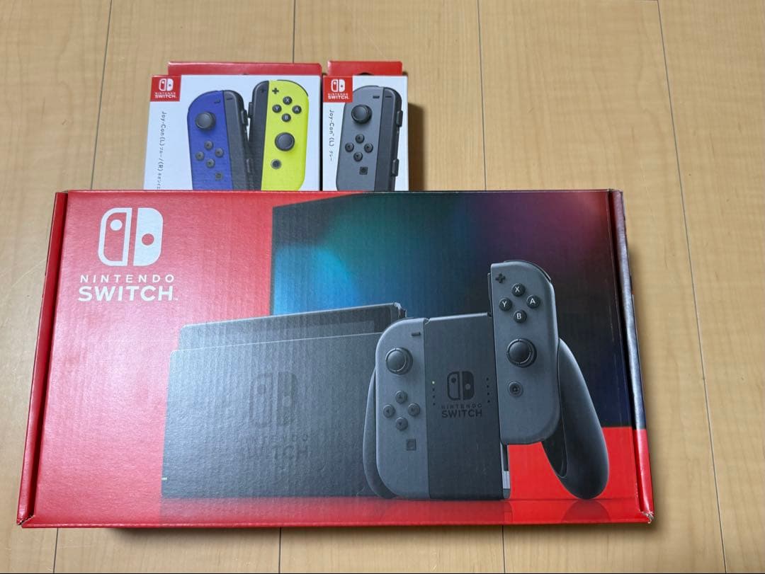 Nintendo Switch 本体 純正付属品各種　ジョイコン計5個