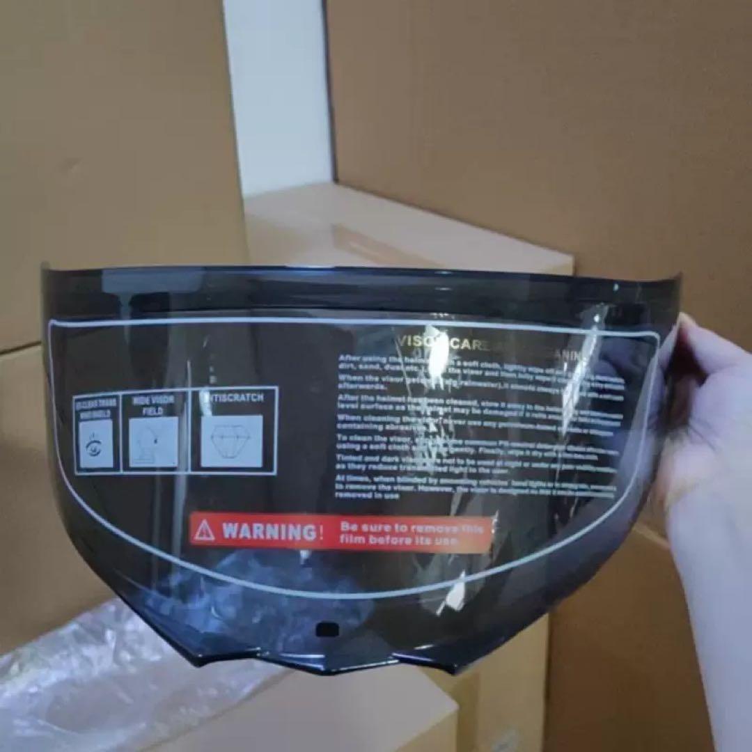 フリップアップ式 システムフルフェイスヘルメットダブルシールド内蔵マットブラック