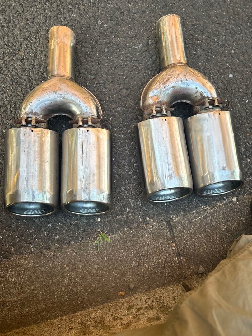 DAD マフラーカッター　2本出し　2セット　1セットでも購入可