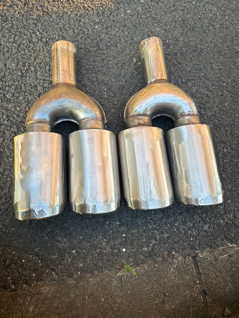 DAD マフラーカッター　2本出し　2セット　1セットでも購入可