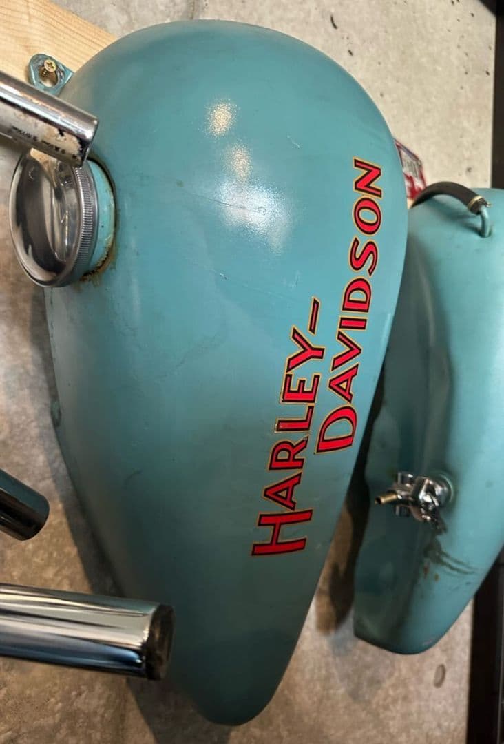 3.5ガロン　分割タンク ハーレーダビッドソン　ショベル ナックル パン