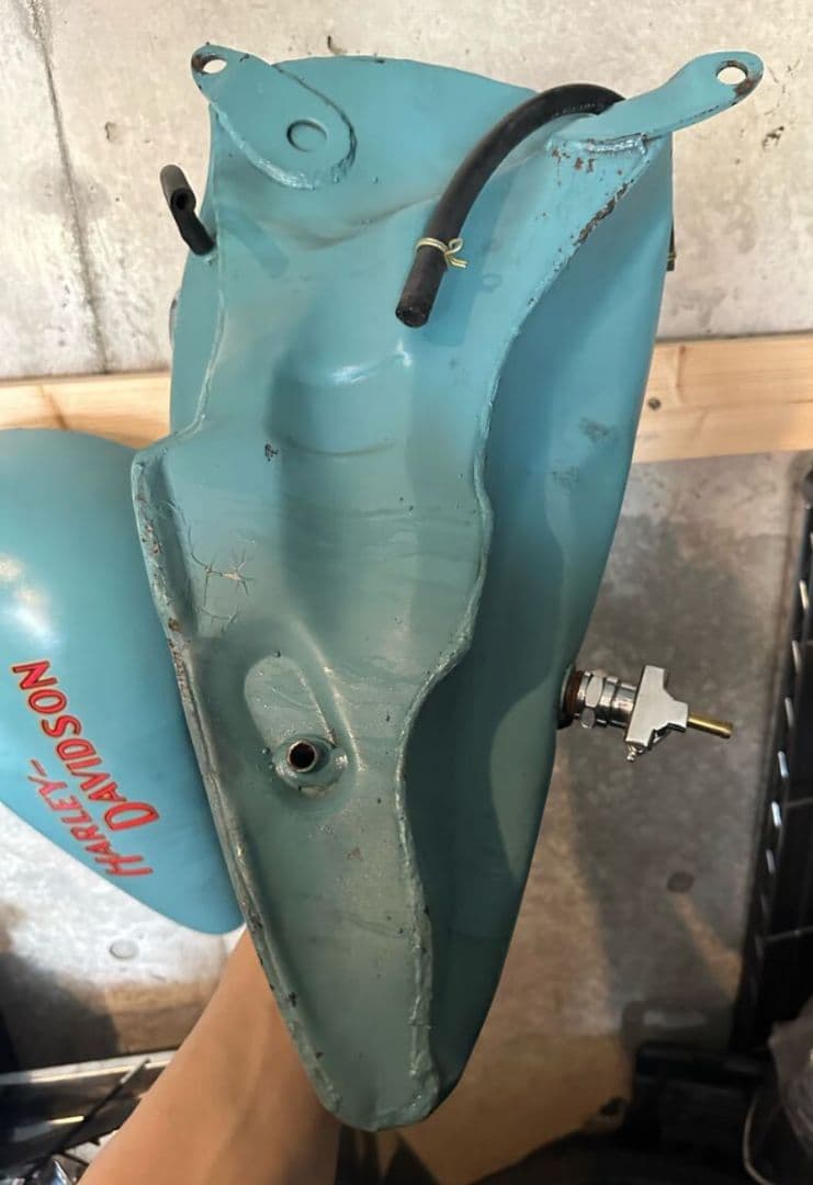 3.5ガロン　分割タンク ハーレーダビッドソン　ショベル ナックル パン