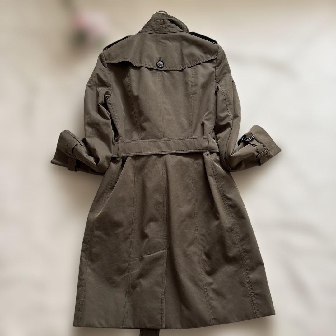 バーバリーロンドン　トレンチコート　ダブル　メガチェック　チェック イギリス製