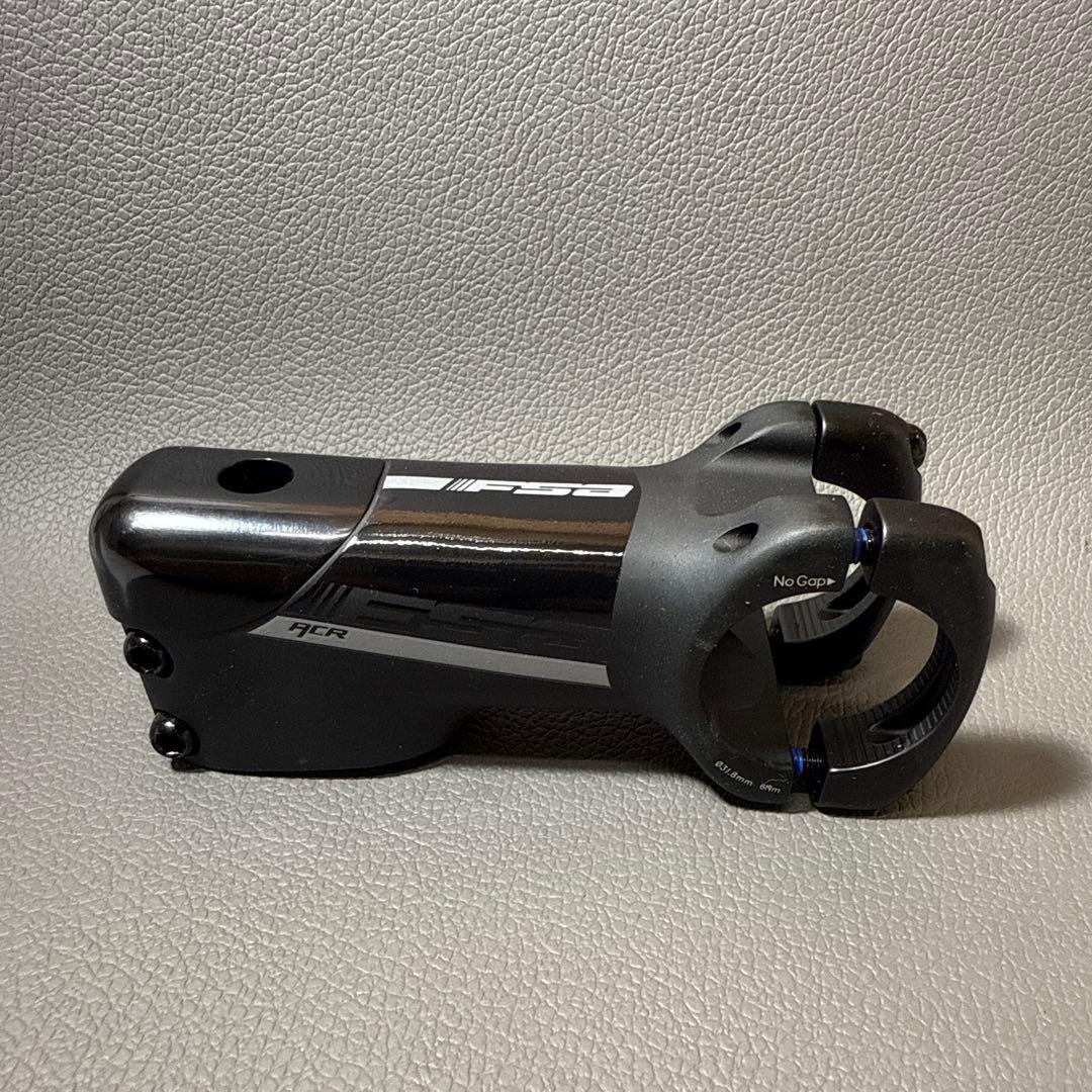 FSA エフエスエー ステム NS OS-160 ACR AL 黒　80mm