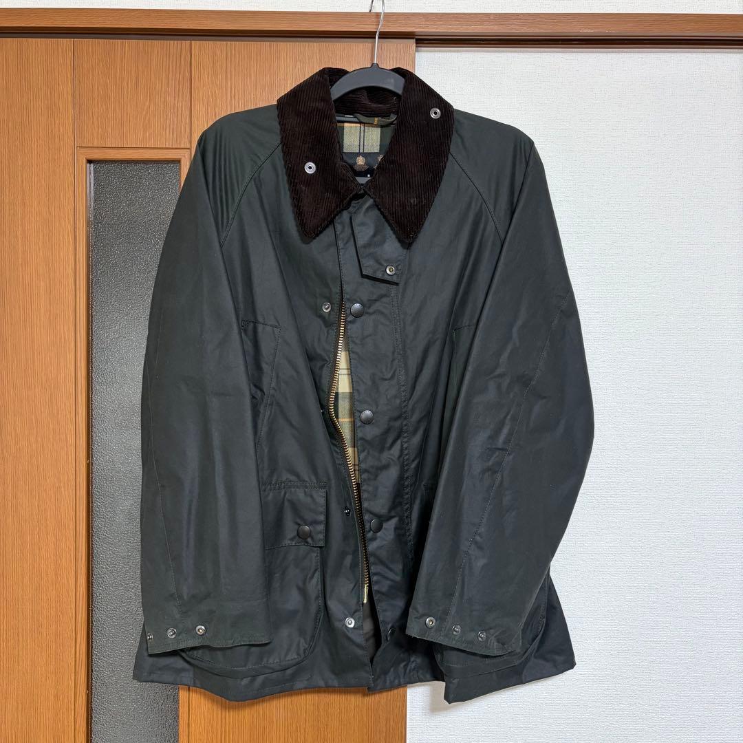 バブアー オーバーサイズ ワックス ビデイル セージ