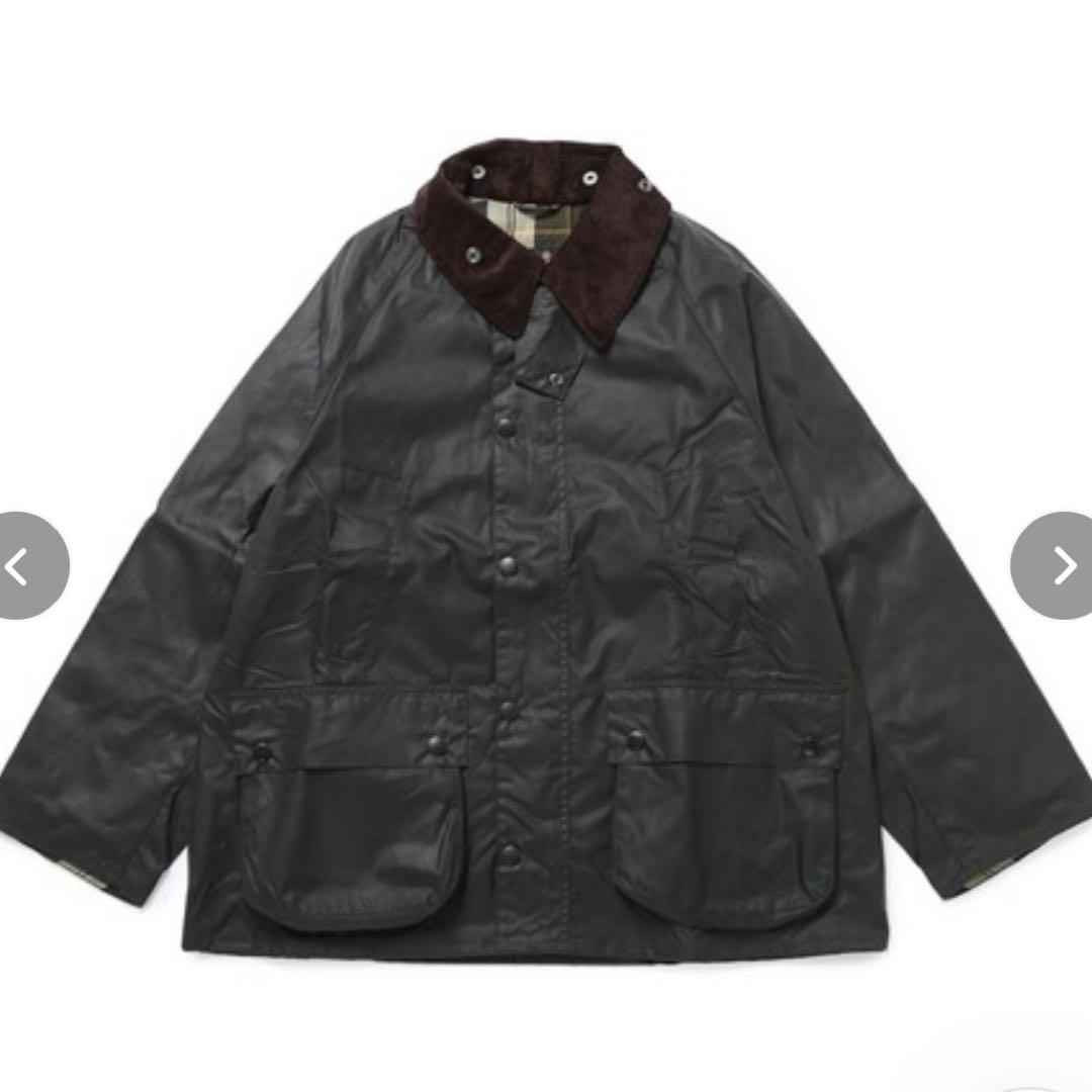 バブアー オーバーサイズ ワックス ビデイル セージ