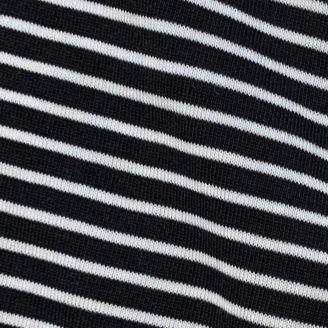 ［美品］CHANEL ココマーク刺繍　タンクトップ　ボーダー 38 ヴィンテージ