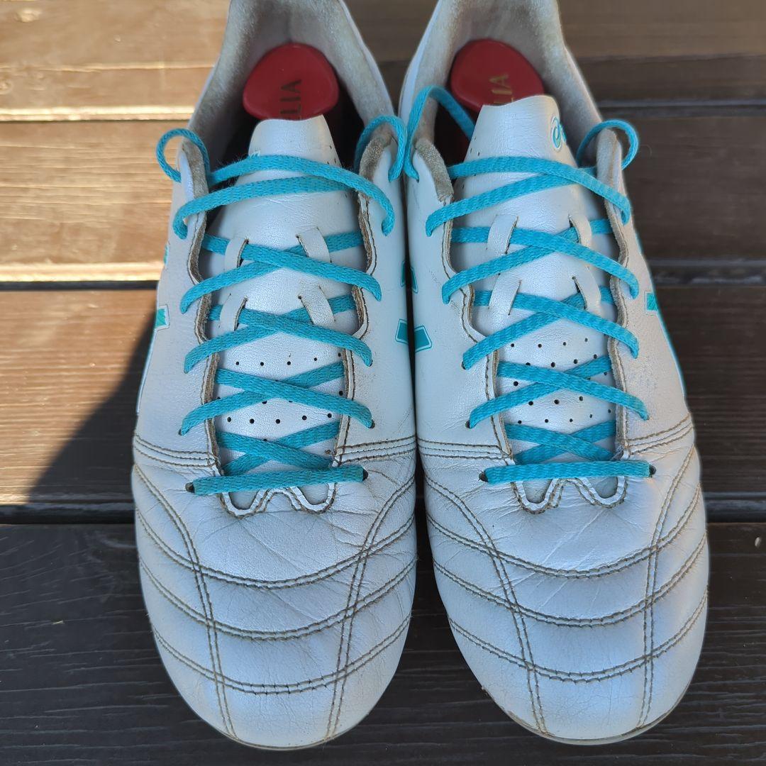 DSライトプロ サッカーシューズ ホワイト/ブルー