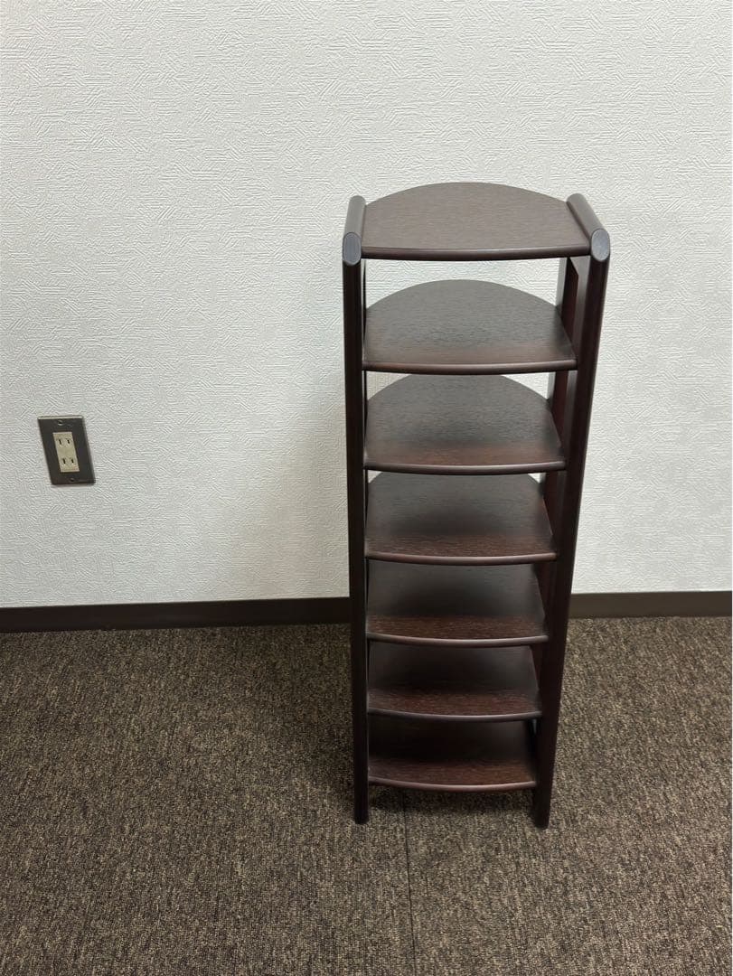 karimoku カリモク ６段スリッパラック　オールドカリモク