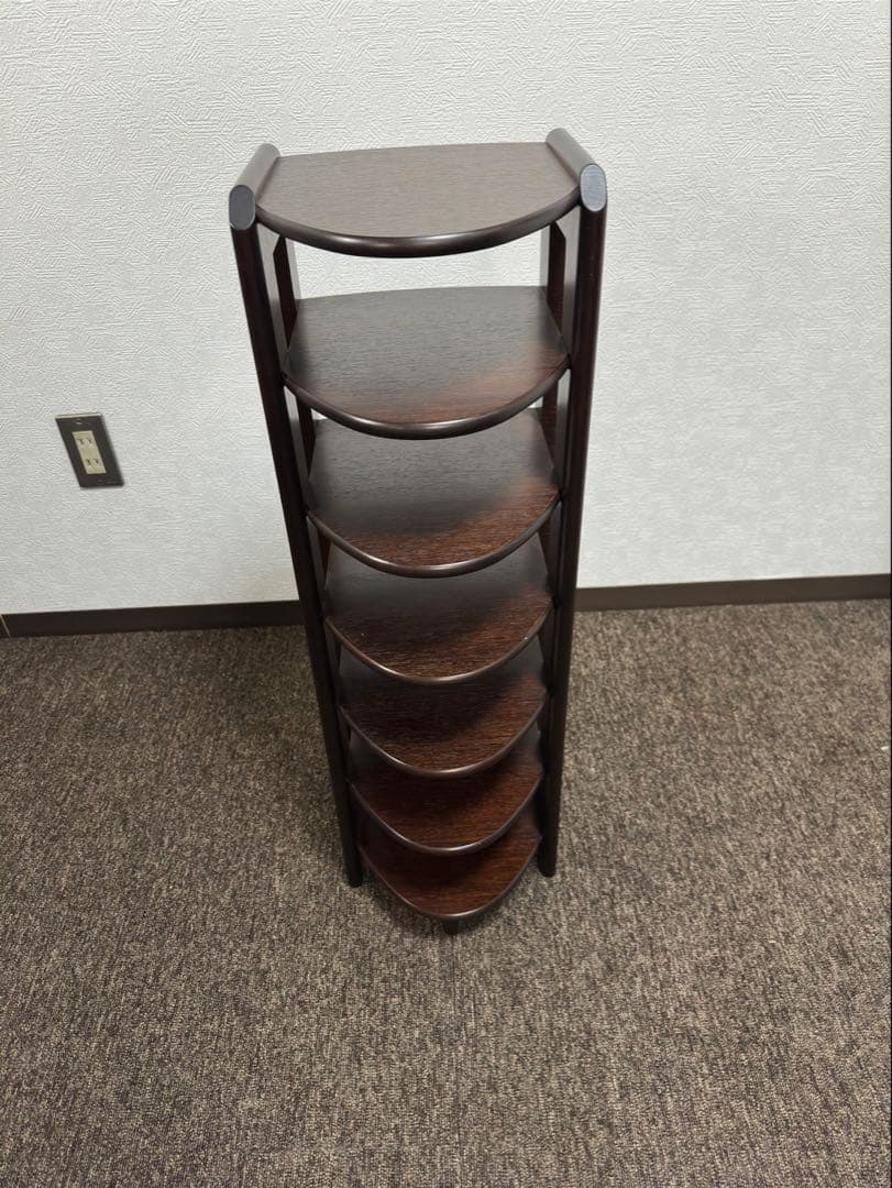 karimoku カリモク ６段スリッパラック　オールドカリモク