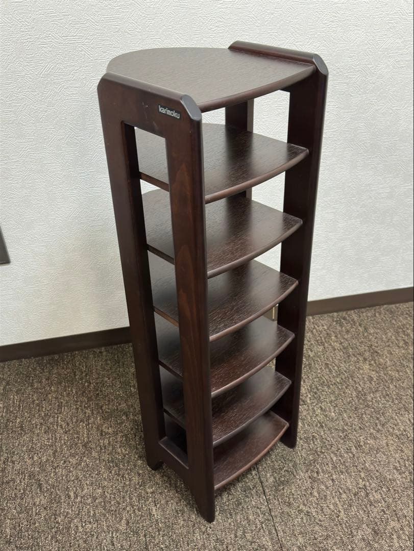 karimoku カリモク ６段スリッパラック　オールドカリモク