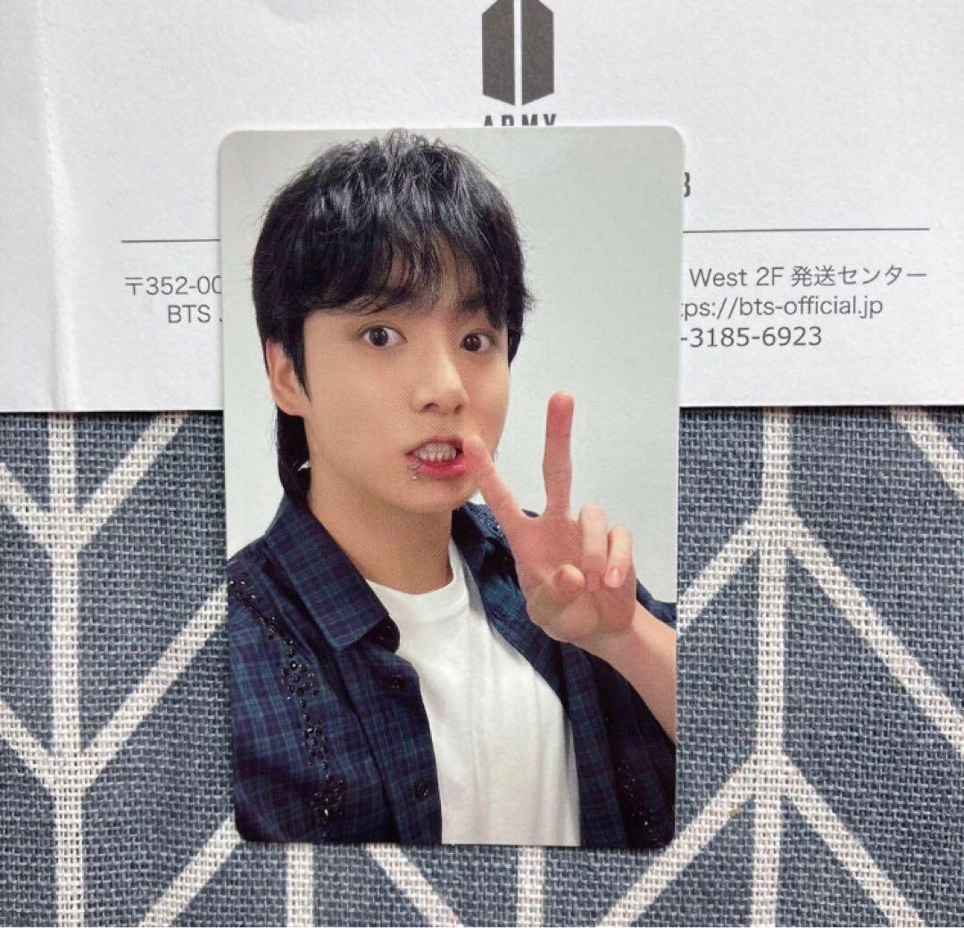 BTS JPFC ジョングク 購入特典 当選 GOLDEN ソロアルバム トレカ