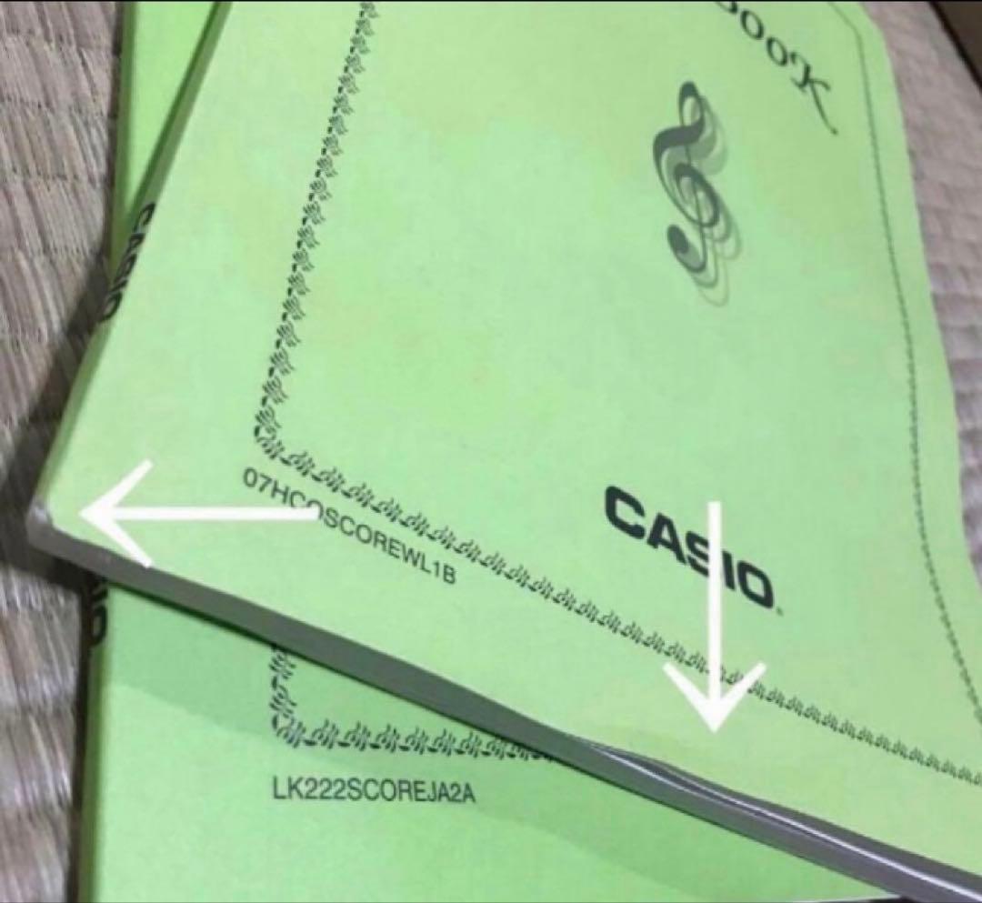 CASIO カシオ 光ナビゲーションキーボード　LK222