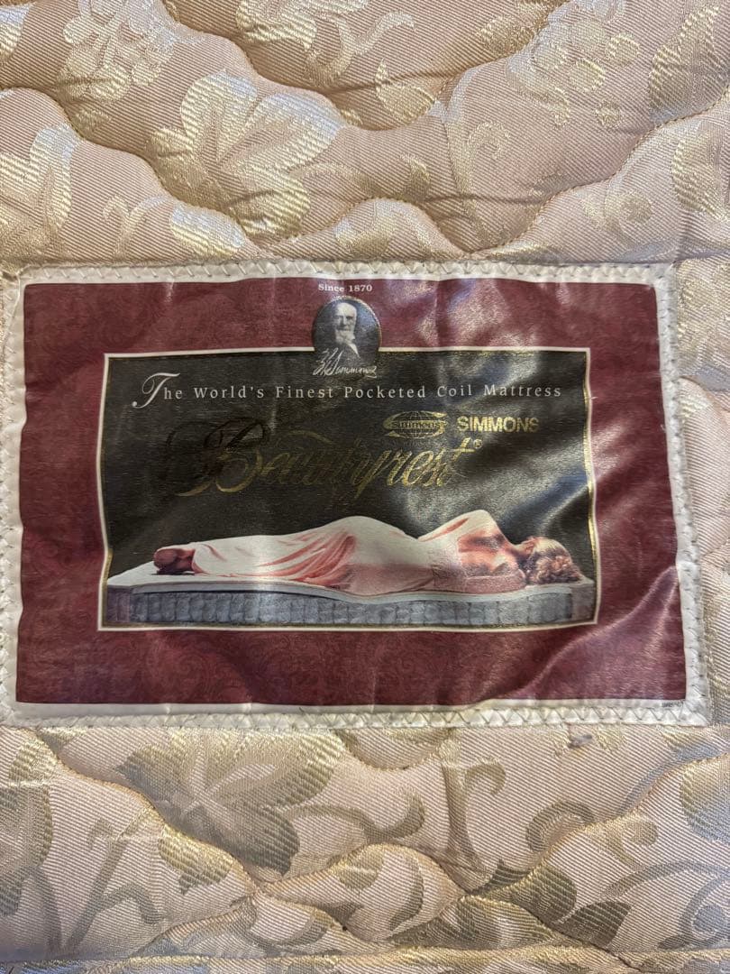 [miko]シモンズBeautyrest マットレス　セミダブル