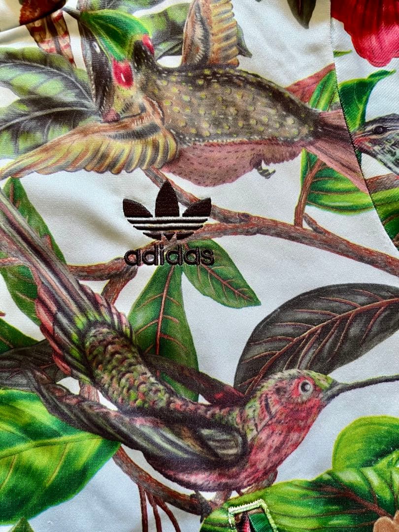【adidas】激レア ファームカンパニー 花柄 トラックジャケット ボタニカル