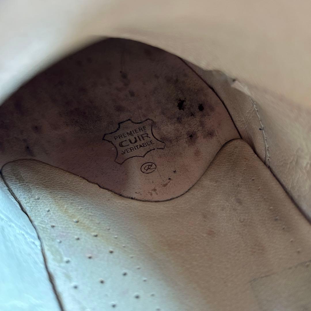 パラブーツ　Uチップ　ベージュ　8サイズ