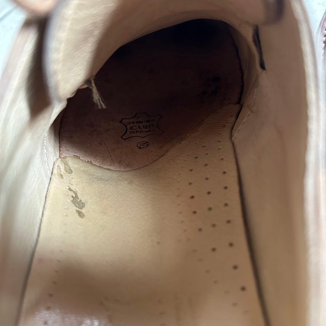 パラブーツ　Uチップ　ベージュ　8サイズ