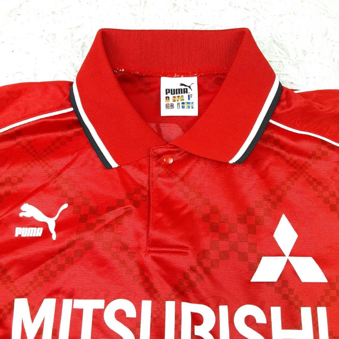 希少サイン入り◎PUMA 浦和レッズ 岡野雅行 7 応援用ユニフォーム 97年