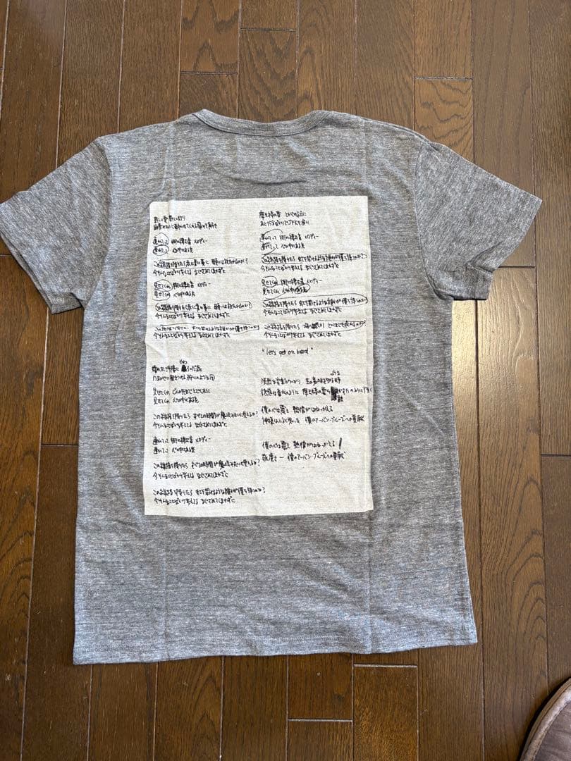 新品 2018年 小沢健二　ツアー歌詞　Tシャ ツ 2枚セット　¥10000
