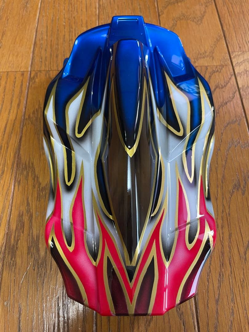 DB 01 ドゥルガ　タミヤ新品塗装済ボディ　赤青系