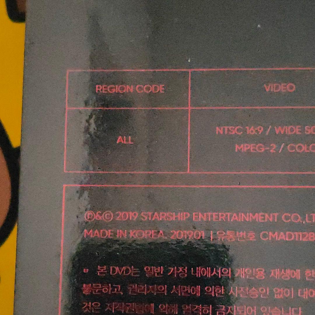 ★ 新品未開封 ★ MONSTA X ソウルコン DVD 韓国盤 日本語字幕あり