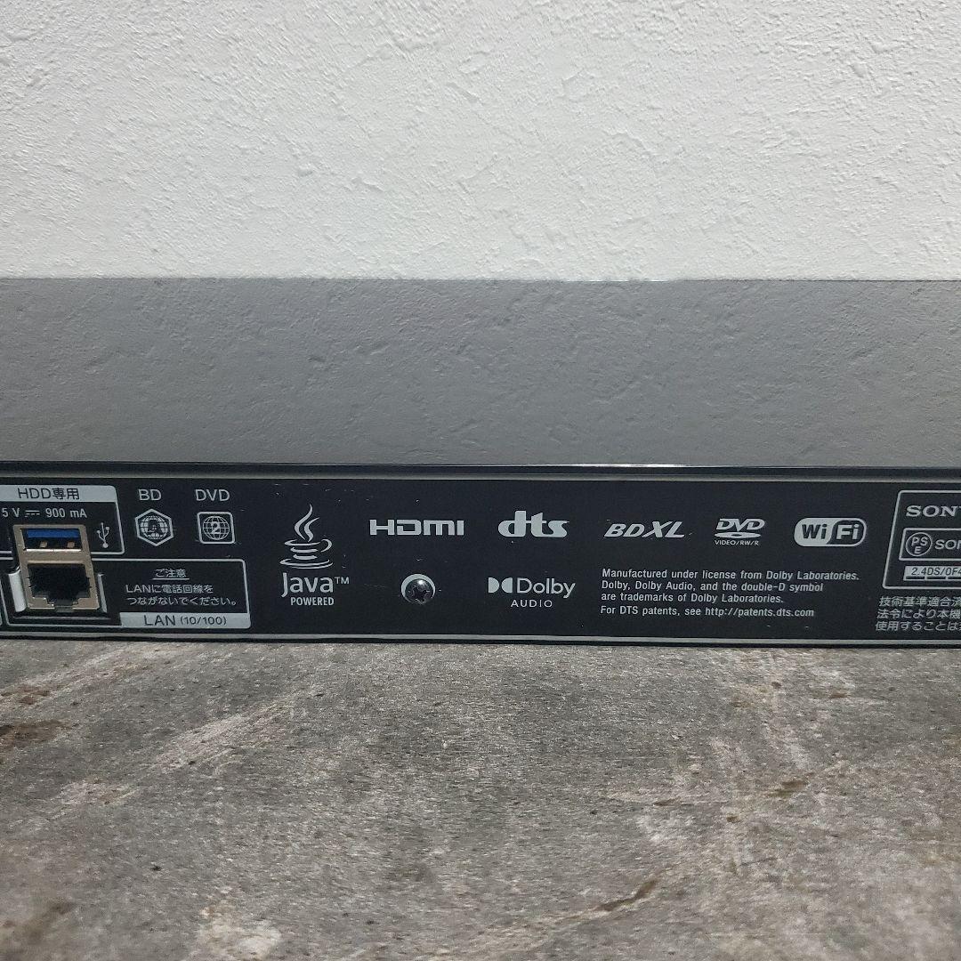 【ジャンク品】SONY ブルーレイディスク／DVDレコーダー