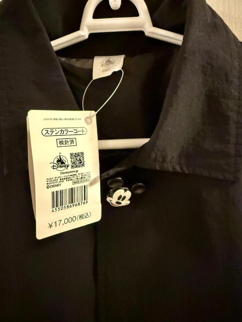 Disney ディズニー ミッキー ステンカラーコートMAGICAL LABEL