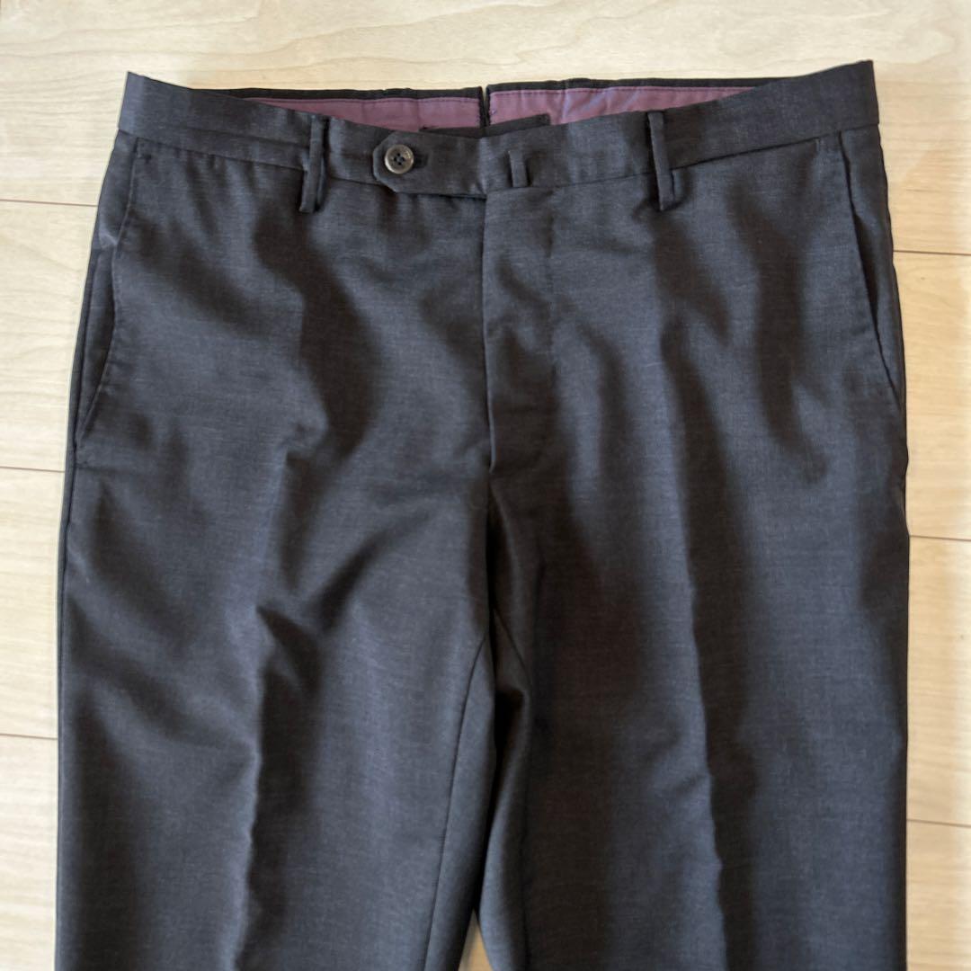 INCOTEX スラックス 46 グレー スーパー100’s pattern30