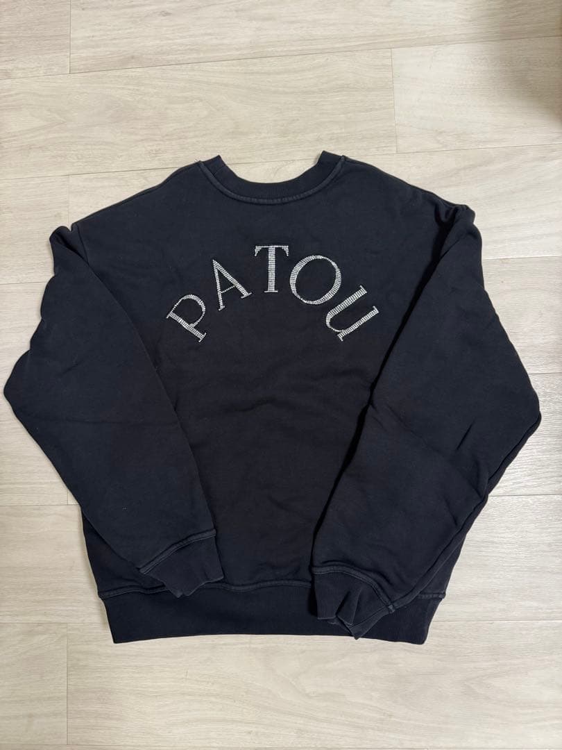 PATOU オーガニックコットン ディテール パトゥ スウェットシャツ