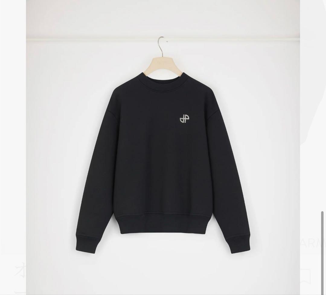 PATOU オーガニックコットン ディテール パトゥ スウェットシャツ