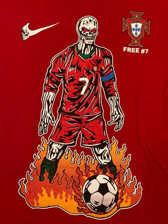 ヴィンテージ✖️サッカー✖️クリロナ✖️CR✖️ロナウド✖️ポルトガル✖️サイズUS L