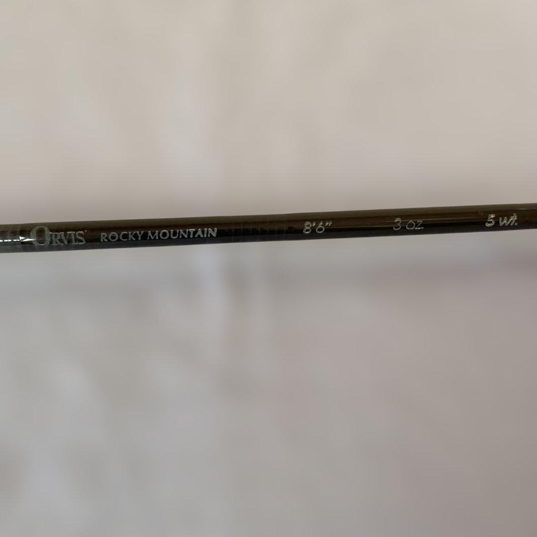 ORVIS ROCKY MOUNTAIN 8’6” 5WT中古フライロッド