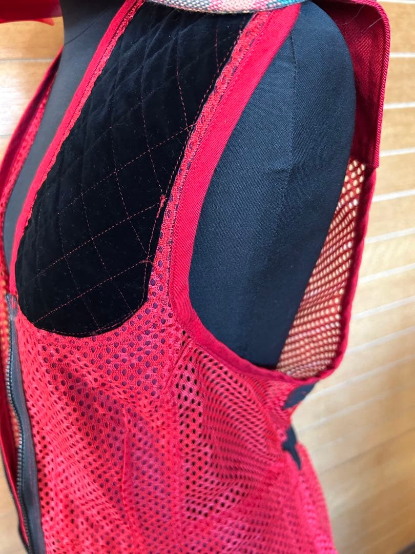 シューティング ベスト 7号 クレー射撃 Tow horse 赤帽子とセット